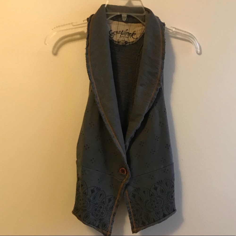 Grey vest